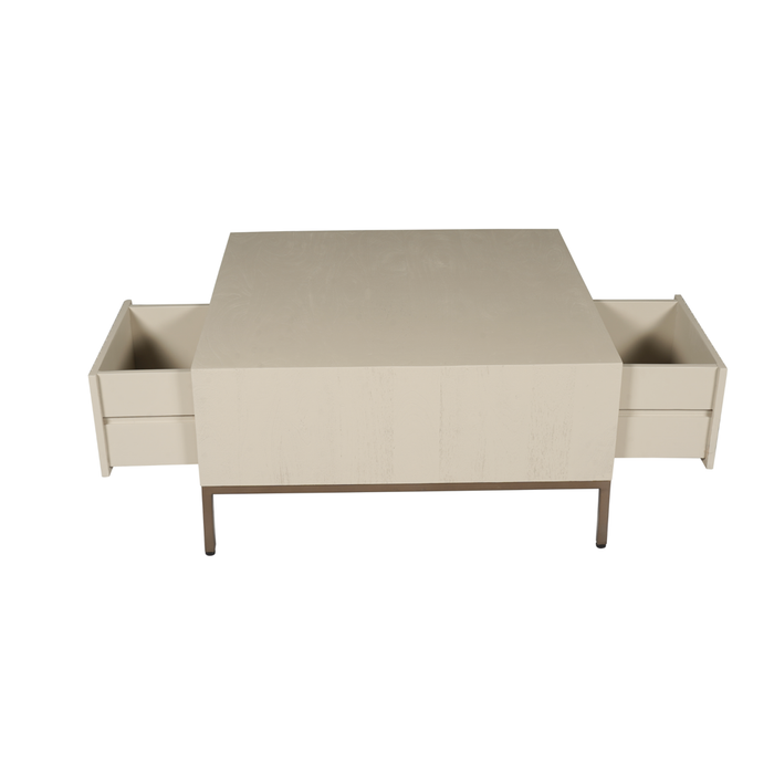Salontafel Madison Sand | 80 cm | Vierkant-Salontafels-Starfurn