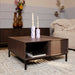 Salontafel Madison Walnoot | 80x80 cm-Salontafels-Starfurn
