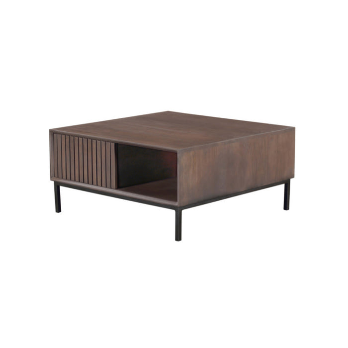 Salontafel Madison Walnoot | 80x80 cm-Salontafels-Starfurn