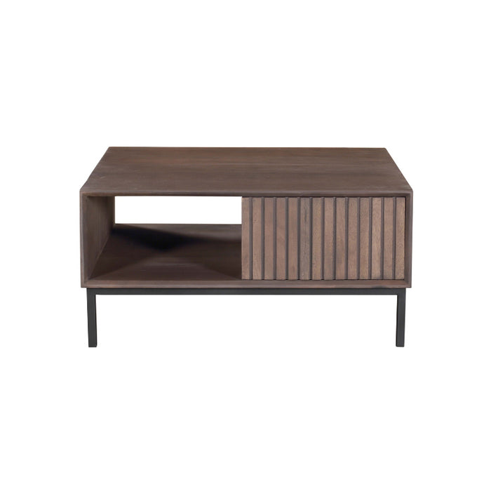 Salontafel Madison Walnoot | 80x80 cm-Salontafels-Starfurn