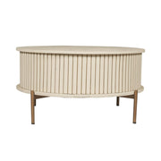 Salontafel Madison Zand 80 cm Rond 80x80x40 cm-Salontafels-Starfurn