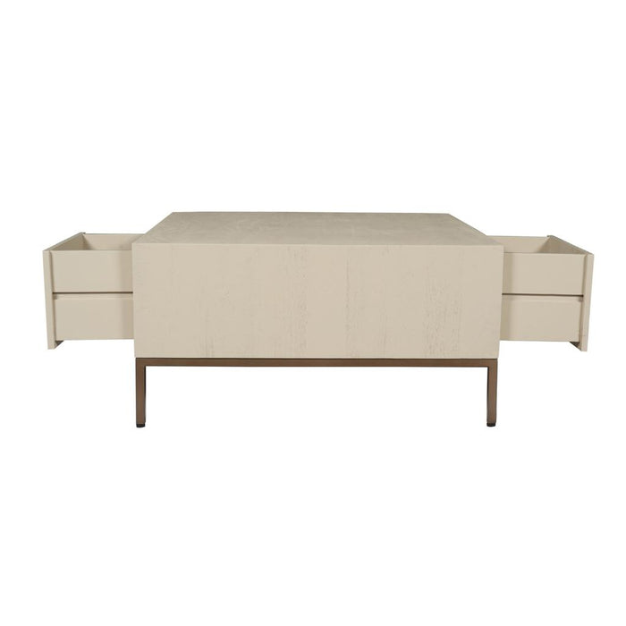 Salontafel Madison Zand - 80 cm - Vierkant-Salontafels-Starfurn