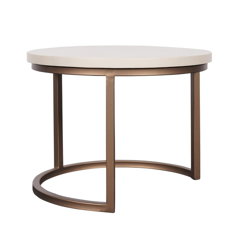 Salontafel Madison Zand Mangohout 70 cm 70x70x45 cm-Salontafels-Starfurn