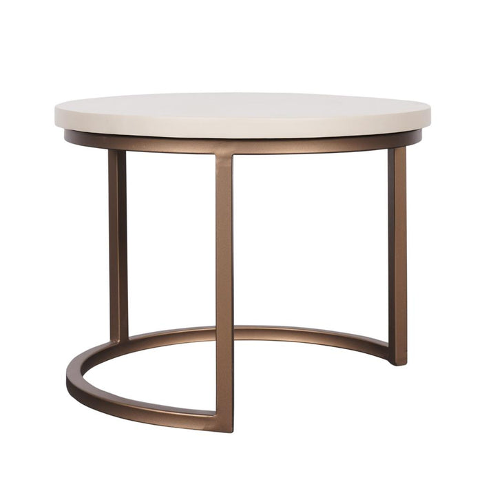 Salontafel Madison Zand Mangohout 70 cm-Salontafels-Starfurn