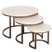 Salontafel Madison Zand Mangohout 70 cm-Salontafels-Starfurn