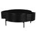 Salontafel Madison Zwart Metaal 80 cm-Salontafels-Starfurn