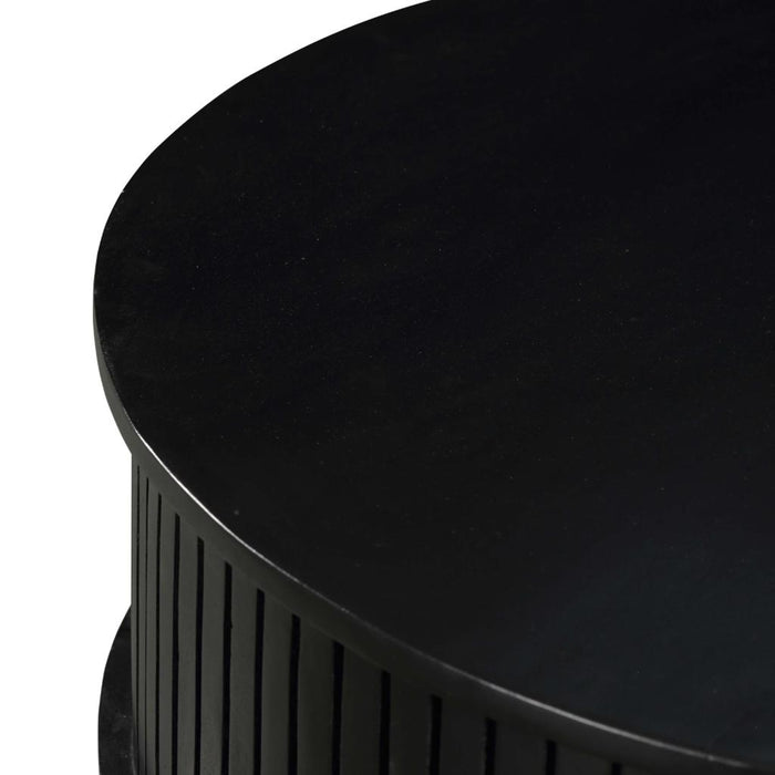 Salontafel Madison Zwart Zwart Metaal 80 cm-Salontafels-Starfurn