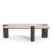 Salontafel Maeve Bruin Mangohout 128x60 cm-Salontafels-Starfurn