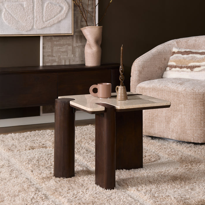 Salontafel Maeve Bruin Mangohout 57 cm-Salontafels-Starfurn