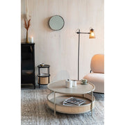 Salontafel Makoto MDF Beige Ø80x40 cm-Salontafels-Creating Home