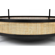 Salontafel Makoto MDF Zwart Ø80x40 cm-Salontafels-Creating Home