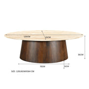 Salontafel Mangohout 120x65 cm-Salontafels-Livingfurn
