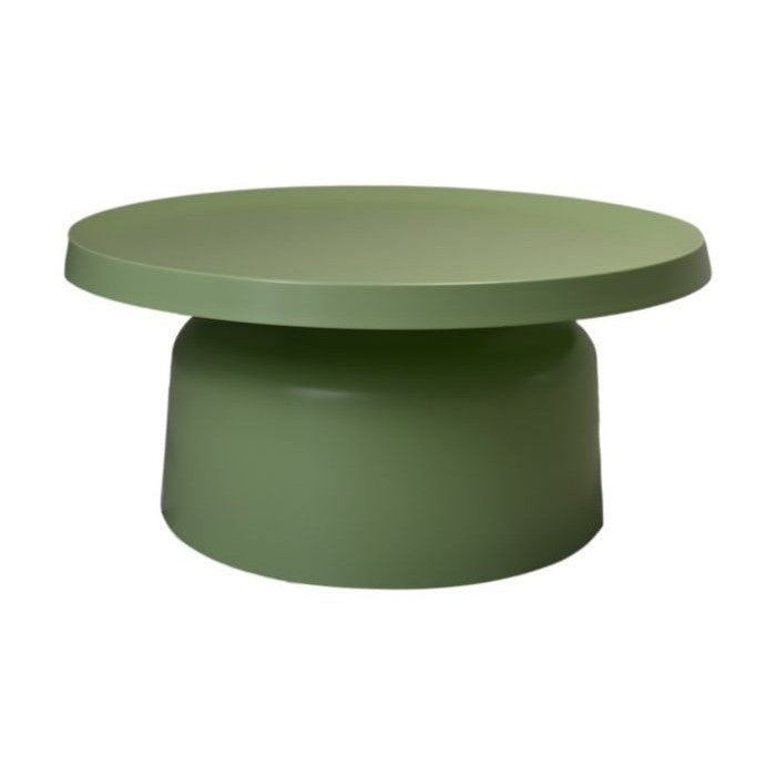 Salontafel Mara - 75x75x35 - Licht groen - Gepoedercoat metaal-Salontafels-HSM Collection