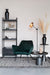 Salontafel Mason Antique Aluminum Zwart Ø60x40 cm-Salontafels-Creating Home