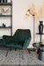 Salontafel Mason Antique Aluminum Zwart Ø60x40 cm-Salontafels-Creating Home