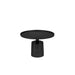 Salontafel Mason Antique Aluminum Zwart Ø60x40 cm-Salontafels-Creating Home