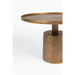 Salontafel Mason Antique Brass Aluminum Goud Ø60x40 cm-Salontafels-Creating Home