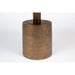 Salontafel Mason Antique Brass Aluminum Goud Ø60x40 cm-Salontafels-Creating Home