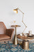 Salontafel Mason Antique Brass Aluminum Goud Ø60x40 cm-Salontafels-Creating Home