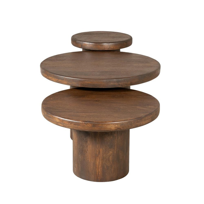 Salontafel Maya 70 cm Bruin 70x70x45 cm-Salontafels-Starfurn