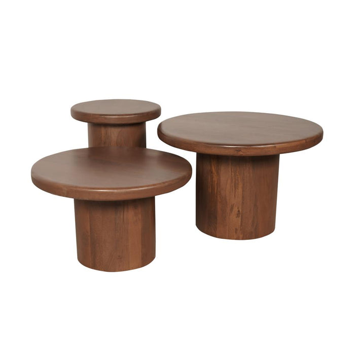 Salontafel Maya - 70 cm - Walnoot-Salontafels-Starfurn