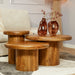 Salontafel Maya set van 3 70x70x45 cm-Salontafels-Starfurn