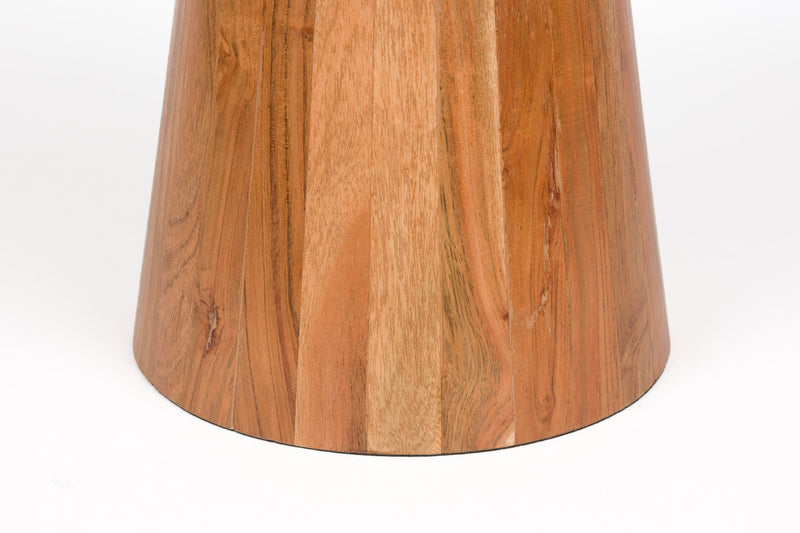 Salontafel Mees Marble Naturel Ø50x40 cm-Salontafels-Creating Home
