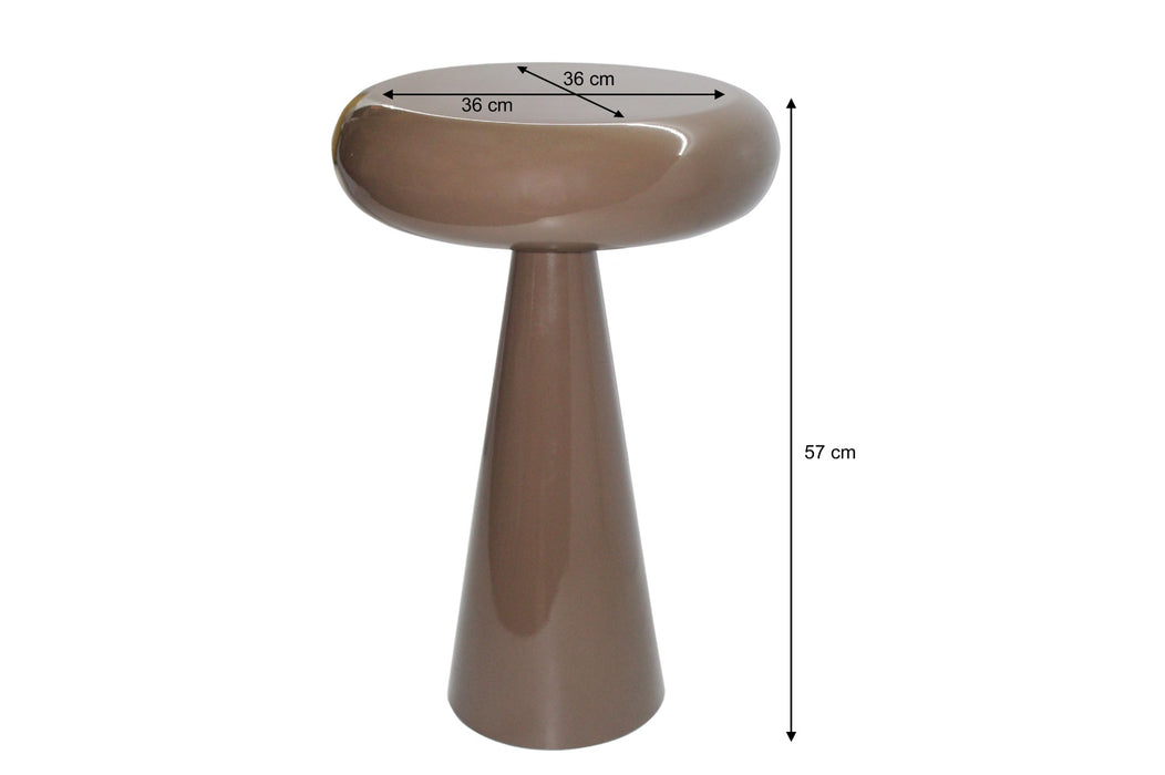 Salontafel Metaal Bruin 36 cm-Salontafels-Brix