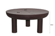 Salontafel Metaal Bruin 85 cm-Salontafels-Brix
