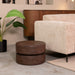 Salontafel Milly Espresso Mangohout 50 cm 50x50x31 cm-Salontafels-LABEL51