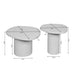 Salontafel Mirre | Brown | Set van 2 70x56x38 cm-Salontafels-Starfurn