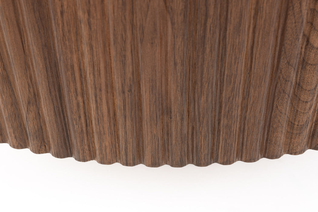 Salontafel Mitch Walnootfineer Bruin 80 cm – detail 3