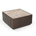 Salontafel Moos Bruin Mangohout 80 cm-Salontafels-Starfurn
