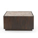 Salontafel Moos Bruin Mangohout 80 cm-Salontafels-Starfurn