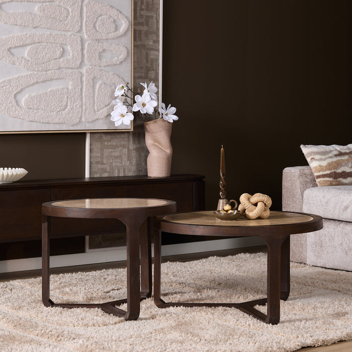 Salontafel Morris Bruin Mangohout 60 cm-Salontafels-Starfurn