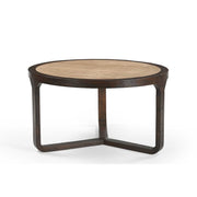 Salontafel Morris Bruin Mangohout 75 cm 75x75x42 cm-Salontafels-Starfurn