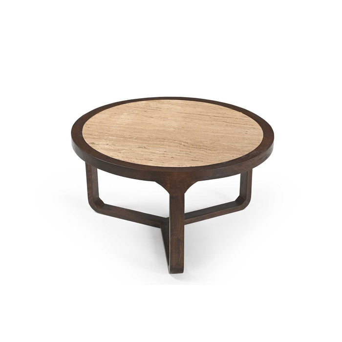 Salontafel Morris Bruin Mangohout 75 cm 75x75x42 cm-Salontafels-Starfurn