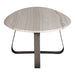 Salontafel Muka Marmer Wit 60x80 cm-Salontafels-PTMD