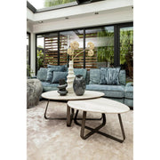 Salontafel Muka Marmer Wit 60x80 cm-Salontafels-PTMD