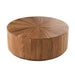 Salontafel Naturel Acaciahout hout Rond 90 cm-Salontafels-J-Line