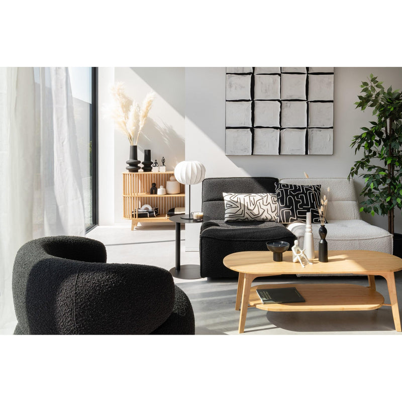 Salontafel Naturel Bamboe Vierkant 120x45 cm-Salontafels-J-Line