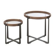 Salontafel Naturel Fir hout 60 cm 60x60x60 cm-Salontafels-J-Line