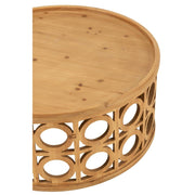 Salontafel Naturel Fir hout 80 cm 80x80x36 cm-Salontafels-J-Line