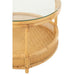 Salontafel Naturel Glas 70 cm-Salontafels-J-Line
