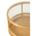Salontafel Naturel Glas 70 cm-Salontafels-J-Line