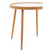 Salontafel Naturel Glas Rond 50 cm-Salontafels-J-Line