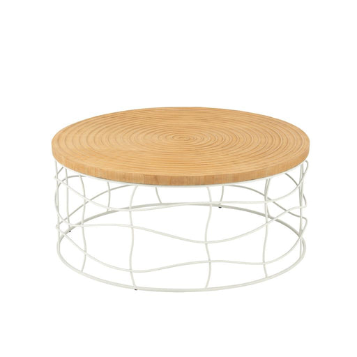 Salontafel Naturel Grenenhout 80 cm 80x80x36 cm-Salontafels-J-Line