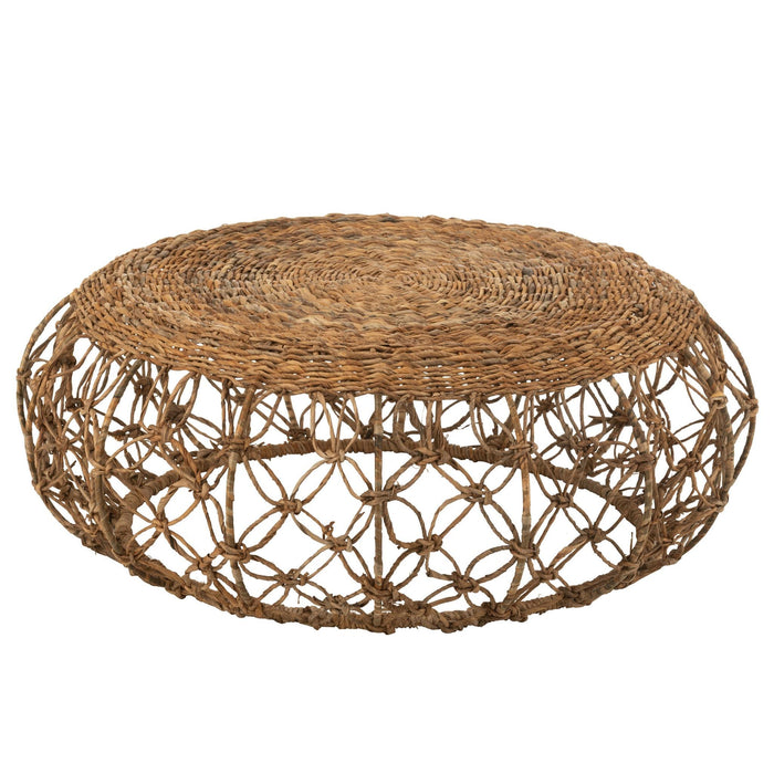 Salontafel Naturel Ijzer 60 cm 60x60x35 cm-Salontafels-J-Line