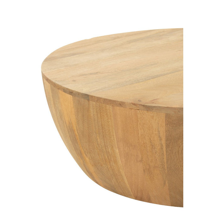 Salontafel Naturel Mangohout hout 88 cm-Salontafels-J-Line