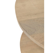 Salontafel Naturel Mangohout hout Ovaal 120x60 cm-Salontafels-J-Line
